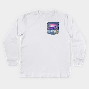 Country Living In Provence Kids Long Sleeve T-Shirt